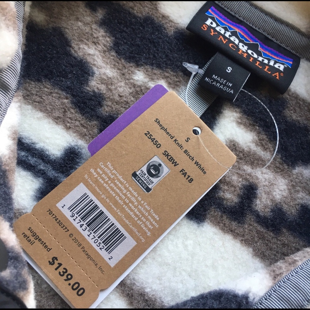 NWT Patagonia Fall ‘18 Aztec Snap-T Synchilla - Picture 4 of 8